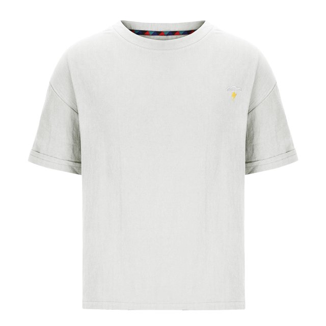 Birdeem T-Shirt à Manches Courtes en Coton et Lin pour Hommes Grande Taille Col Rond Ample T-Shirt Décontracté Brodé