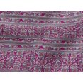 thumbnail image 4 of oneOone Viscose Jersey Fabric Leaves & Floral Block Printed Fabric 1 Yard 60 Inch Wide, 4 of 4