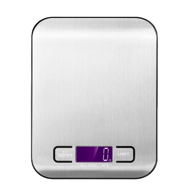 Harpily Smarty Food Scale Smartie Digital Food Scale Grams and Ounces Kitchen Scales for Food with 7 Units Tare Function & Lcd Display for Diet Cooking Meal Prep One Size Black