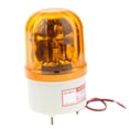 thumbnail image 4 of Lumière d'Avertissement Stroboscopique Rotative à DEL 12 V Ronde Clignotante Jaune, 4 of 9