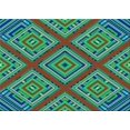 thumbnail image 1 of Ahgly Company Tapis Rectangulaire Lavable en Machine Intérieur Transitionnel Violet Jam Violet, 2 Pieds x 5 Pieds, 1 of 7