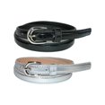 thumbnail image 1 of CTM® Ceinture Mince pour Robe d'Enfant (Lot de 2 Couleurs), 1 of 4