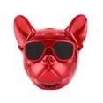 thumbnail image 1 of Haut-parleur Stéréo Sans Fil Bluetooth Rechargeable pour Chien : Rouge, 1 of 7
