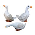 thumbnail image 3 of LOVIVER 3Pcs Duck Statue Fountain Pond Decoration for Outside Home Decor Lightweight, 3 of 8