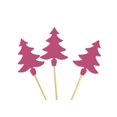 thumbnail image 2 of Darling Souvenir Christmas Tree Cupcake Toppers Dessert Decorations - Pack Of 20, 2 of 6