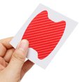 thumbnail image 2 of 4Pcs Universal Carbon Fiber Auto Door Handle Film Stickers Car Handle Anti Scratch Stickers, 2 of 5
