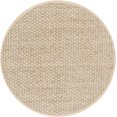 thumbnail image 2 of Safavieh Natural Fiber Collection NF114A Border Basketweave Seagrass Area Rug, 4' x 4' Round, Beige, 2 of 6