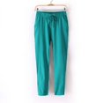 thumbnail image 1 of Pantalon Long en Chiffon Élastique pour Femmes avec Cordon de Serrage, 1 of 1