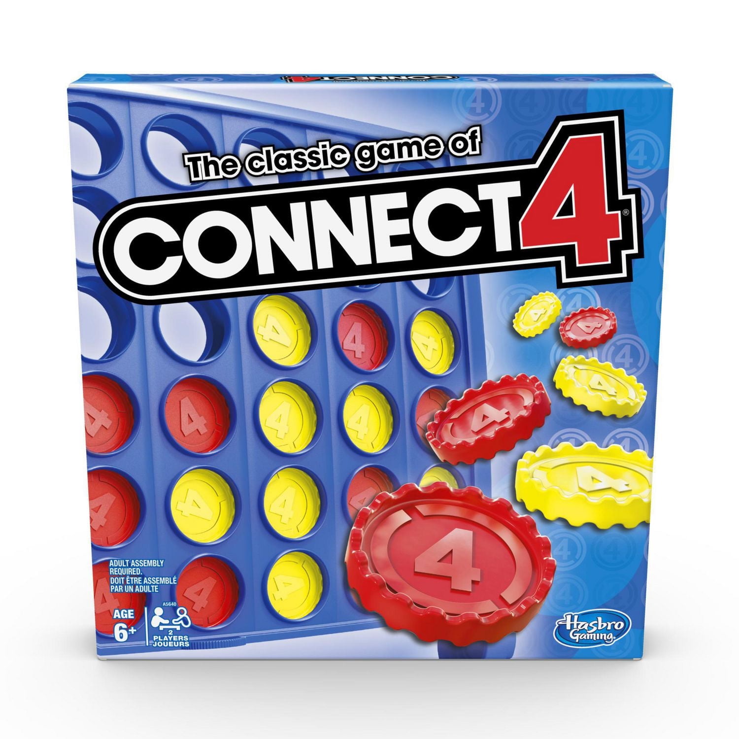 Connect 4 Classic Grid Board Game