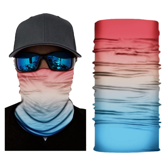 Foulard de Protection Solaire UPF 50 Multifonction Sans Coutures pour Activités de Plein Air Randonnée Course Cyclisme Pêche Tenue Quotidienne