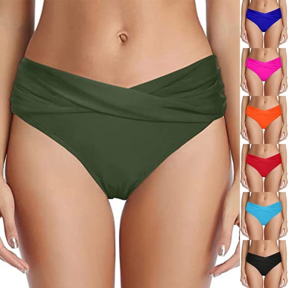 Hot6sl Summer Savings Clearance Swim Shorts,Women Bikini Swim Pants Shorts Bottom Swimsuit Swimwear Bathing,Women Swimsuit|Hot Pink,XL