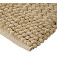 thumbnail image 2 of Affinity Linens LBD22X60RG-TPE Braided & Loop Chenille Oversized Bath Rug, Taupe - 22 x 60 in., 2 of 3