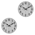 thumbnail image 2 of mmirethe Unique Style Round Wall Clock Timeless For Any Space Durable Construction Decorative Wall Clock As Shown type 3 2Set, 2 of 6