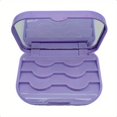thumbnail image 1 of HLONK 1pc 3Tier Empty Eyelashes Storage Box with Makeup Mirror Plastic Eyelashe Case Lash Storage Case Eyelash Holder Organizer False Eyelash Case Storage Eyelashes Box, 1 of 4