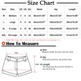 thumbnail image 3 of EOYWHK Linen Gym Shorts Juniors Relaxed Fit Dress Shorts Summer Casual Solid Color Elastic Drawstring Pockets, 3 of 7