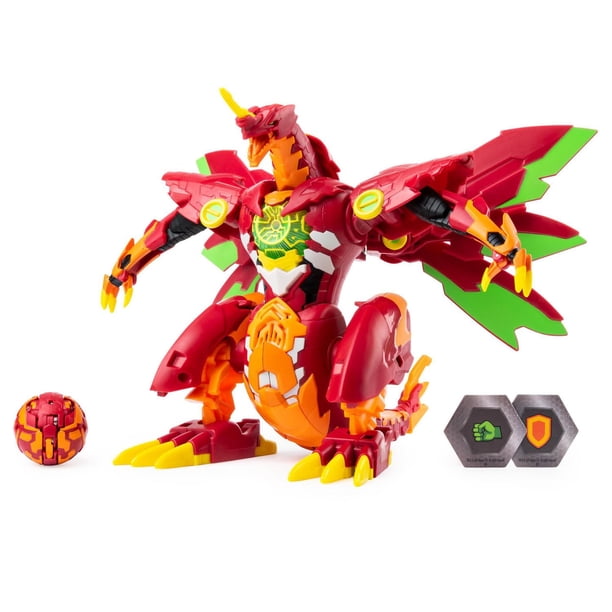 Bakugan, Dragonoid Maximus 8-Inch Transforming Figure with Lights