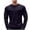 Black, variant on Miqool Mens Thermals Long Sleeve Undershirt Warm Fleece Lined Base Layer Crewneck Thermal Tops Lightweight Regular Fit Long John Shirts on Clearance