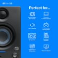 thumbnail image 3 of PreSonus ERIS-3.5 3,5 Moniteurs de Référence pour Médias Actifs Po (Paire), 3 of 11