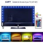 LED Strip Lights for TV, TV Backlights with Remote Control, USB Powered Dimmable Mood Lights,Computer, Mirror, Gaming Monitor and More