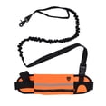 thumbnail image 1 of Hands Free Dog Leash, Shock Absorbing Bungee Leash With Detachable Zipper Bag, Safe Reflective Strip Flexible Waist Dog Leash Dog Hands Free Leash For Running, Jogging, Training,, 1 of 8