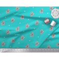 thumbnail image 3 of Soimoi Silk Fabric Diamond & Paisley Block Decor Fabric Printed Yard 42 Inch Wide, 3 of 3