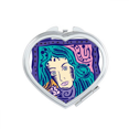 thumbnail image 1 of Constellation Virgo Mexicon Culture Engraving Mirror Travel Magnification Portable Handheld Pocket Makeup, 1 of 3