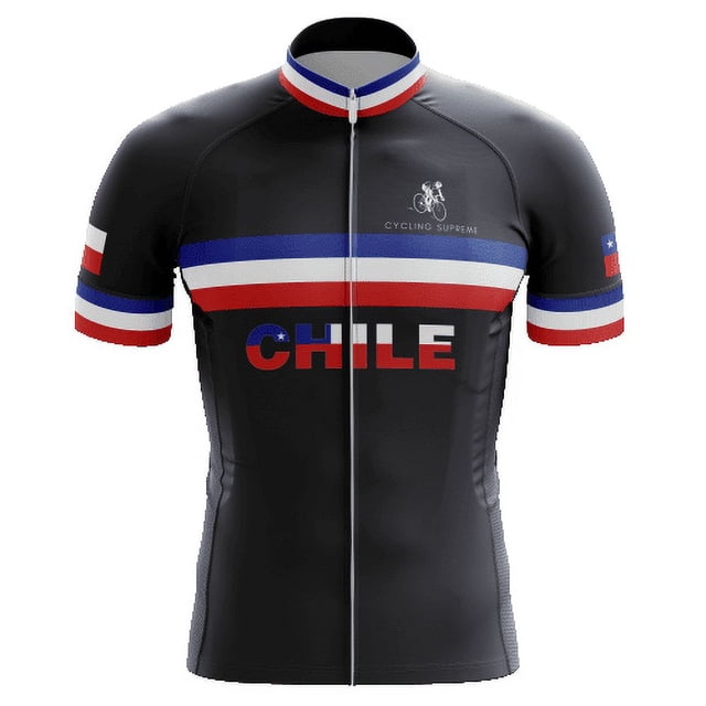 Chile Black Flag Men's Cycling Jersey - S
