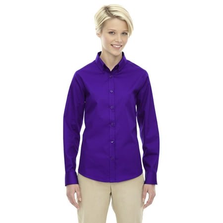 Ash City - Core 365 Chemise à Manches Longues en Sergé pour Femmes