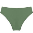 thumbnail image 4 of Kids Girls' Slim Swimming Bottom with Lining UPF50+ Sun Protection Rash Guard Swim Brief Dark Green 8, 4 of 6