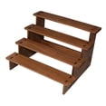 thumbnail image 2 of serony Wooden Display Riser Shelf Collectibles Display Stand [Premium Material]:The multi layer for Dolls Figures Toys 4 Layer 30cm, 2 of 6
