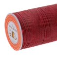 thumbnail image 3 of 1 Bobine 60 Yards Fil à Coudre en Cuir Rond ed Cordon 0,8 mm Bricolage Couture à la Main Rouge Foncé, 3 of 6