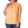 thumbnail image 1 of Lee Riders Women's Plus Sleeveless Woven Shirt, 1 of 4