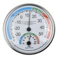 thumbnail image 1 of White Thermometer Diameter 13cm Range: 20-100% 2.2cm Easy-to-read, 1 of 8