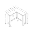 thumbnail image 4 of Monarch Specialties Accent Table, Console, Entryway, Narrow, Corner, Living Room, Bedroom, Laminate, Black, Transitional, 4 of 4