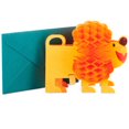 thumbnail image 1 of Hallmark Pop Up Birthday Card (3D Honeycomb Lion), 1 of 6