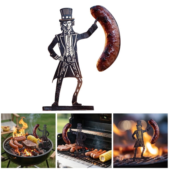 Funny Grill Hotdog Grill Interesting Sausage Barbeque Grill Accessories Outdoor Cooking Camping BBQ Tool Trawler Grill Outdoor Grill Portable Tailgating Grill Table Upstart Grill Components Woodwind