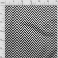 thumbnail image 2 of oneOone Silk Tabby Fabric Chevron Geometric Printed Craft Fabric BTY 42 Inch Wide, 2 of 4