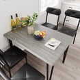 thumbnail image 2 of Bingirl 9'x12' Large Modern Plaid Area Rug - Washable Stain Resistant Farmhouse Throw Rug Light Gray, 2 of 7