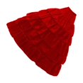 thumbnail image 1 of ZheElen Accessoires de Mariage Jupon en Tulle Robe de Mariée 4 Anneaux 5 Couches Jupon Crinoline Rouge 4 Anneaux, 1 of 4