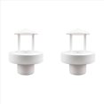 thumbnail image 1 of 2X Floating Mist Dispenser Ultrasonic Humidifier Generators Nebulizer Water Fountain Mist Maker(White),2 x Humidifier Generators,White, 1 of 6