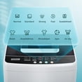 thumbnail image 2 of Simzlife 1.04 Cu.ft Portable Washing Machine 8.8LBS with LED Display, Compact Washer for Apartments, Homes, Light Grey, 2 of 9