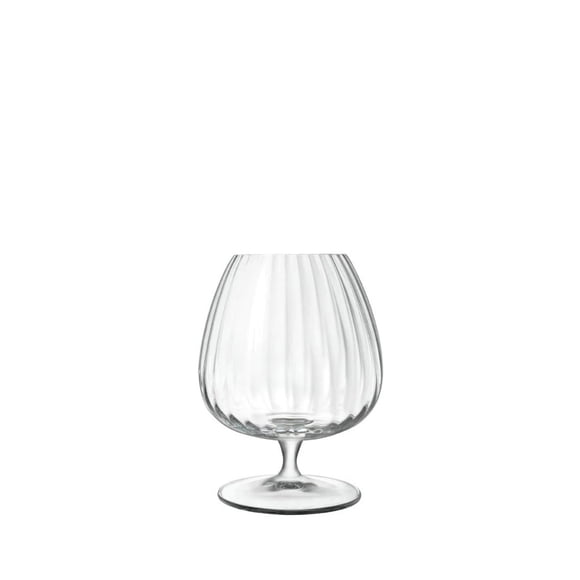 De fabrication Italienne, Luigi Bormioli Optica Verre de Cognac 46.5 cl (lot de 4)