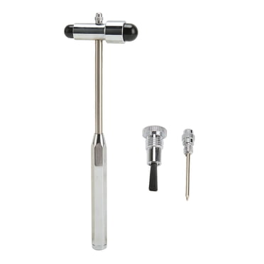 Diagnostic Hammer, Sturdy Moderate Strength Zinc Alloy Diagnostic Massage Hammer Skin Friendly For Health Examination