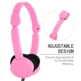 thumbnail image 4 of Casque Filaire Circum-Auriculaire Pliable avec Commande Intégrée, Modèle T-111, Haut-Parleur 27 mm, Impédance 32 Ohms, Réponse en Fréquence 20-20000 Hz, Sensibilité 106 dB, Omnidirectionnel, Câble 1,1 m, Offert en, 4 of 5
