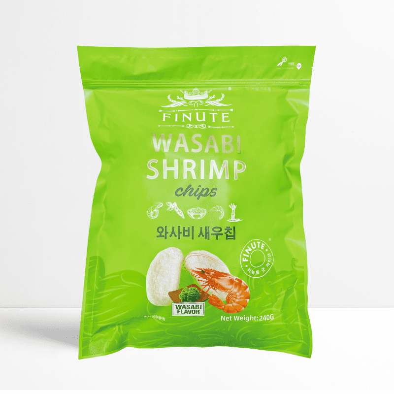 Finute Wasabi Flavor Shrimp Chips