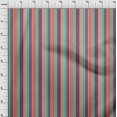 thumbnail image 4 of oneOone Velvet Dark Magenta Fabric Stripes Craft Projects Decor Fabric Printed By The Yard 58 Inch Wide-QY, 4 of 4