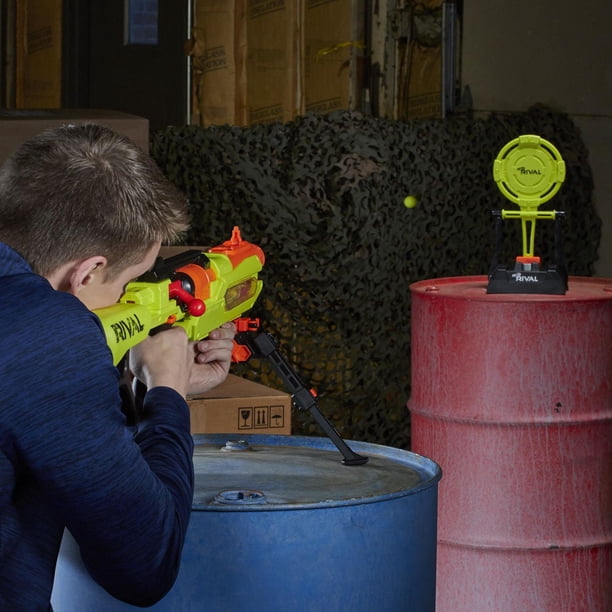 Nerf Rival Blaster Jupiter XIX-1000 Edge Series with Target and 10