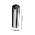 thumbnail image 3 of Mother's Day Gift's,Intelligent Insulated Cup with Temperature Display, 304 Stainless Steel Insulated Water Cup for Men, Digital Display Insulated Tea Cup, Temperature Control Mug, $BS$3, 3 of 9