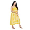 thumbnail image 4 of Oussum Robe Tube Courte Sans Manches pour Femmes, Été, Jaune, 4 of 7