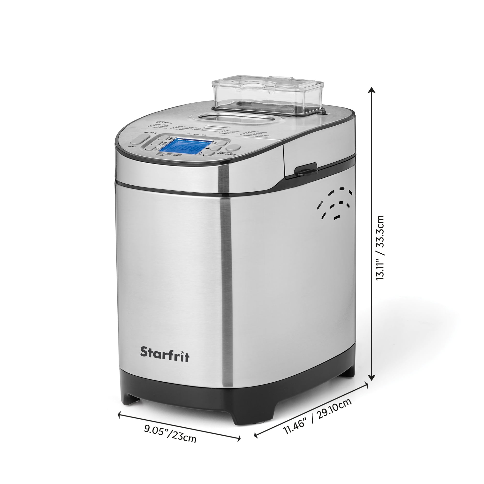 Starfrit Electric Bread Maker, 2 lb, 13 Programs